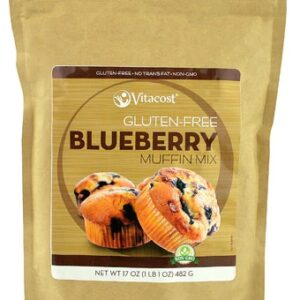 Comprar vitacost blueberry muffin mix - non-gmo and gluten free -- 17 oz (482 g) preço no brasil baking cake mixes food & beverages mixes suplementos em oferta suplemento importado loja 27 online promoção -