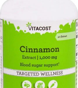 Vitacost Cinnamon Extract -- 1000 mg - 160 Tablets