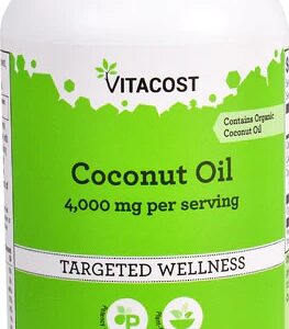 Comprar vitacost coconut oil -- 4000 mg per serving - 120 softgels preço no brasil coconut oil omega fatty acids plant based fatty acids suplementos em oferta vitamins & supplements suplemento importado loja 3 online promoção -