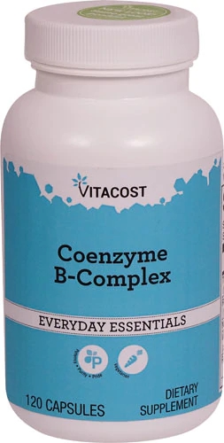 Vitacost Coenzyme B-Complex - 120 Cápsulas: Energia e Bem-Estar Essenciais