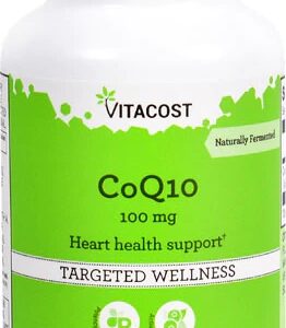 CoQ10 100mg Vitacost - 120 Cápsulas: Energia e Vitalidade para Sua Saúde
