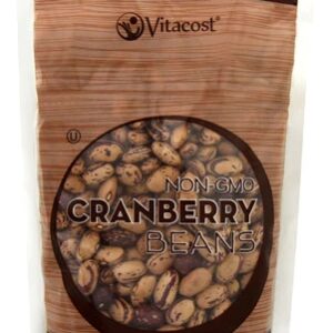 Feijão Cranberry Vitacost 454g - Não OGM e Sem Glúten