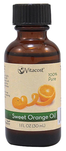 Óleo Essencial de Laranja Doce Vitacost 100% Puro - 30ml