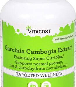 Vitacost Garcinia Cambogia com Cromo Picolinato e Super CitriMax® - 100 Cápsulas