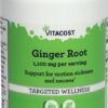 Comprar vitacost ginger root -- 1100 mg per serving - 180 capsules preço no brasil digestive health ginger herbs & botanicals suplementos em oferta suplemento importado loja 1 online promoção -