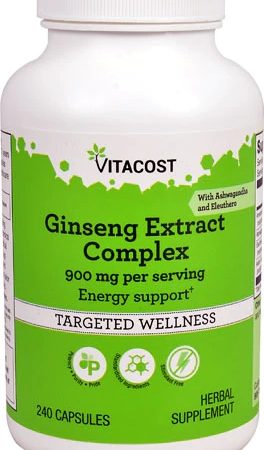 Comprar vitacost ginseng extract complex -- 900 mg per serving - 240 capsules preço no brasil eleuthero energy herbs & botanicals suplementos em oferta suplemento importado loja 63 online promoção -