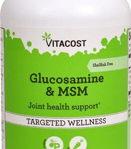 Vitacost Glucosamine & MSM -- 240 Capsules