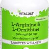 Comprar vitacost l-arginine & l-ornithine 500 mg/250 mg -- 100 capsules preço no brasil amino acids l-arginine suplementos em oferta vitamins & supplements suplemento importado loja 1 online promoção - 18 de agosto de 2022