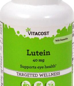 Vitacost Lutein with Zeaxanthin -- 40 mg - 60 Softgels