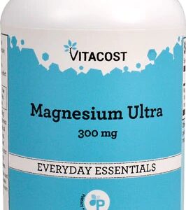 Vitacost Magnésio Ultra 300mg - 180 Cápsulas: Energia e Bem-Estar Essencial