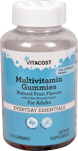 Vitacost Multivitamínico em Gomas para Adultos - 100 Gomas: Sua Dose Diária de Bem-Estar Saboroso!