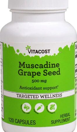Comprar vitacost muscadine grape seed -- 500 mg - 120 capsules preço no brasil antioxidants grape seed extract herbs & botanicals suplementos em oferta suplemento importado loja 303 online promoção -