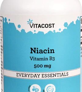 Vitacost Niacin (Vitamin B-3) -- 500 mg - 300 Capsules