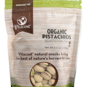 Comprar vitacost organic roasted salted pistachios -- 5. 5 oz (156 g) preço no brasil almonds food & beverages nuts suplementos em oferta suplemento importado loja 85 online promoção -
