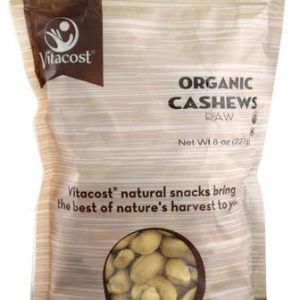 Comprar vitacost organic whole raw cashews unsalted large -- 8 oz (227 g) preço no brasil almonds food & beverages nuts suplementos em oferta suplemento importado loja 47 online promoção -