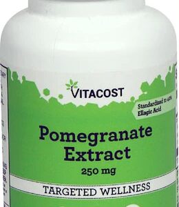 Extrato de Romã Vitacost 250mg - 100 Cápsulas: Poder Antioxidante Natural