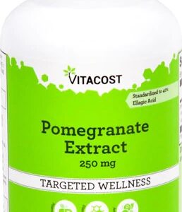 Extrato de Romã Vitacost 250mg - 200 Cápsulas - Poder Antioxidante Natural