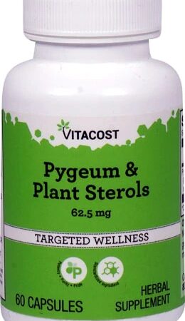 Comprar vitacost pygeum & plant sterols -- 62. 5 mg - 60 capsules preço no brasil herbs & botanicals men's health pygeum suplementos em oferta suplemento importado loja 11 online promoção -