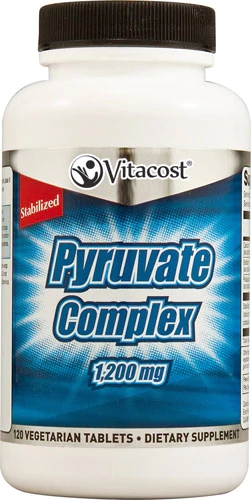 Vitacost Pyruvate Complex 1200 mg - 120 Comprimidos Vegetarianos
