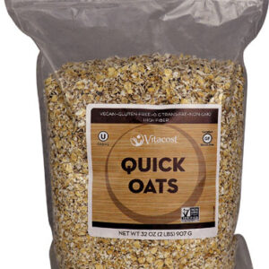 Comprar vitacost quick oats gluten free - non-gmo -- 32 oz (907 g) preço no brasil breakfast foods food & beverages hot cereals rolled oats suplementos em oferta suplemento importado loja 69 online promoção -