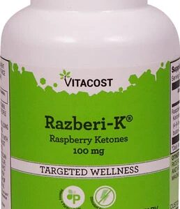 Vitacost Razberi-K® Cetona de Framboesa 100mg - 200 Cápsulas - Suplemento Natural