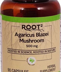 Cogumelo Agaricus Blazei 500mg Vitacost - 90 Cápsulas para Imunidade e Bem-Estar