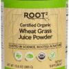 Comprar vitacost root2 certified organic wheat grass juice powder - non-gmo -- 10. 6 oz (300 g) preço no brasil herbs & botanicals superfoods suplementos em oferta wheat grass suplemento importado loja 1 online promoção -