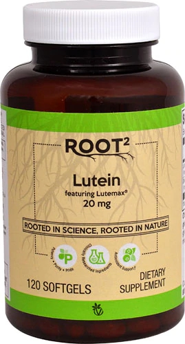 Vitacost ROOT2 Lutein 20 mg Featuring Lutemax® -- 120 Softgels