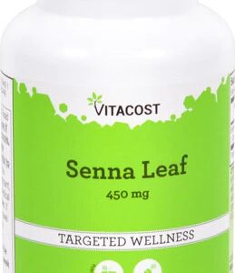 Vitacost Senna Leaf 450mg - 100 Cápsulas: Seu Aliado Natural para o Bem-Estar Digestivo