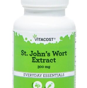 Extrato de Erva de São João Vitacost 300mg - 60 Comprimidos - Bem-Estar Natural