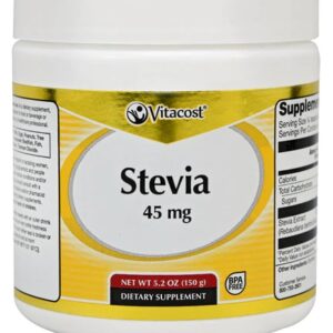 Comprar vitacost stevia powder -- 45 mg - 5. 2 oz (150 g) preço no brasil food & beverages powdered stevia stévia suplementos em oferta sweeteners & sugar substitutes suplemento importado loja 35 online promoção -