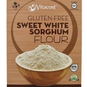 Comprar vitacost sweet white sorghum flour - non-gmo and gluten free -- 32 oz (2 lbs) 907 g preço no brasil flours & meal food & beverages suplementos em oferta white flour suplemento importado loja 1 online promoção -