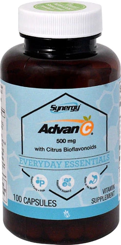 Vitacost Synergy Advan-C® com Bioflavonoides Cítricos - 500mg - 100 Cápsulas