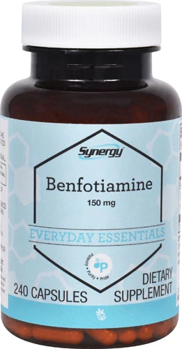 Benfotiamina Vitacost Synergy 150mg - 240 Cápsulas: Suporte ao Bem-Estar Neural