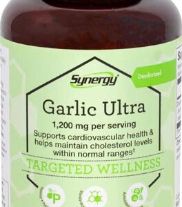 Vitacost Synergy Deodorized Garlic Ultra -- 1200 mg per serving - 180 Capsules