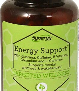 Vitacost Synergy Energy Support Suplemento Energético 120 Cápsulas