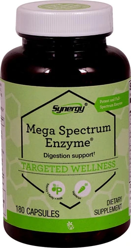 Vitacost Synergy Mega Spectrum Enzyme® - 180 Cápsulas: Potencialize sua Digestão e Bem-Estar