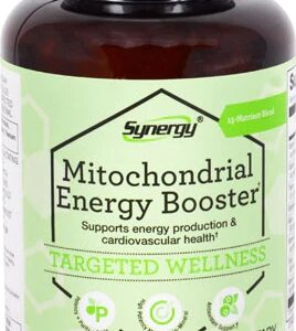 Vitacost Synergy Mitochondrial Energy Booster 120 Cápsulas - Suporte Energético Avançado