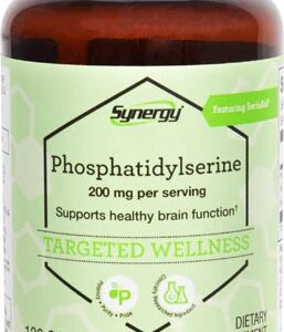 Vitacost Synergy Fosfatidilserina 200mg por Dose - 120 Cápsulas Gelatinosas