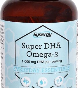 Vitacost Synergy Super DHA Ômega-3 - 1000mg DHA por Dose - 120 Cápsulas Gelatinosas