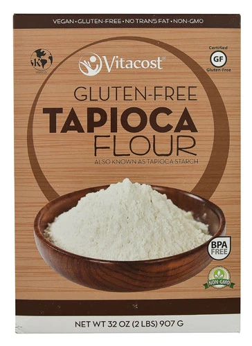 Farinha de Tapioca Vitacost 907g - Sem Glúten e Não Transgênica