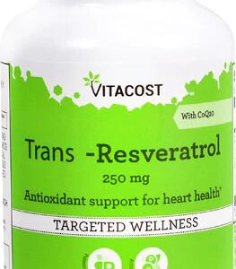 Comprar vitacost trans-resveratrol with coq10 -- 250 mg - 60 capsules preço no brasil anti-aging formulas resveratrol suplementos em oferta vitamins & supplements suplemento importado loja 251 online promoção -