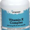 Comprar vitacost vitamin k complex with k1 & k2 -- 400 mcg - 90 softgels preço no brasil garlic garlic combinations herbs & botanicals suplementos em oferta suplemento importado loja 5 online promoção -