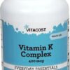 Comprar vitacost vitamin k complex with k1 & k2 -- 400 mcg - 180 softgels preço no brasil letter vitamins suplementos em oferta vitamina k vitamins & supplements suplemento importado loja 1 online promoção -