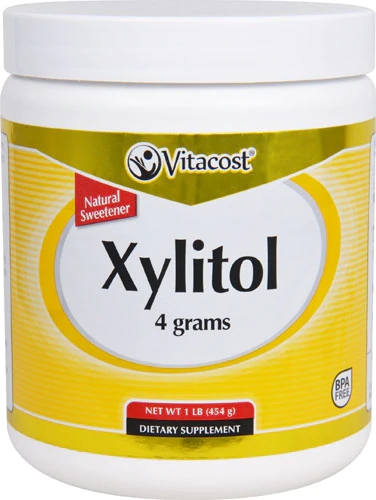 Adoçante Natural Xilitol Vitacost - 454g - Sem Açúcar
