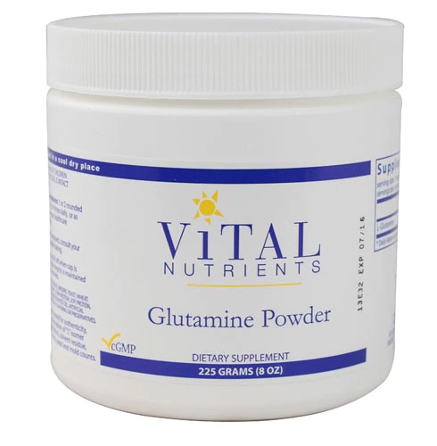 Vital Nutrients L-Glutamina em Pó 227g - Saúde e Recuperação Muscular