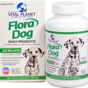 Comprar vital planet flora dog daily probiotic beef -- 20 billion - 30 chewable tablets preço no brasil cat grooming pet health suplementos em oferta suplemento importado loja 57 online promoção -