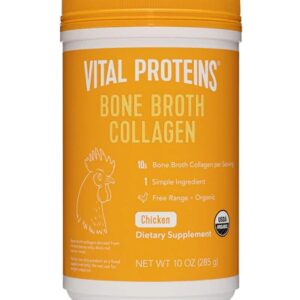 Comprar vital proteins organic bone broth collagen chicken -- 10 oz preço no brasil bone broth collagen suplementos em oferta vitamins & supplements suplemento importado loja 37 online promoção -