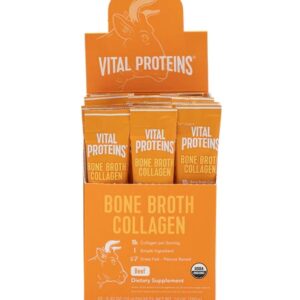 Comprar vital proteins organic grass fed bone broth collagen unflavored beef -- 20 packets preço no brasil bone broth collagen suplementos em oferta vitamins & supplements suplemento importado loja 31 online promoção -