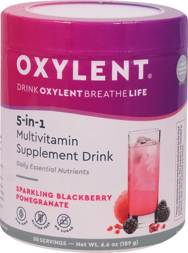 Vitalah Oxylent Refrescante Uva e Romã - 30 Doses - Multivitamínico Energético